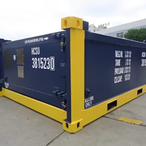 10ft Half Height Open Top Containers