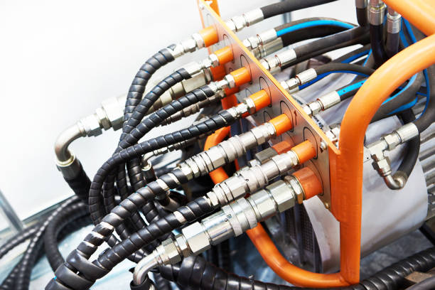 Hoses of modern hydraulic machine Hoses of modern hydraulic machine