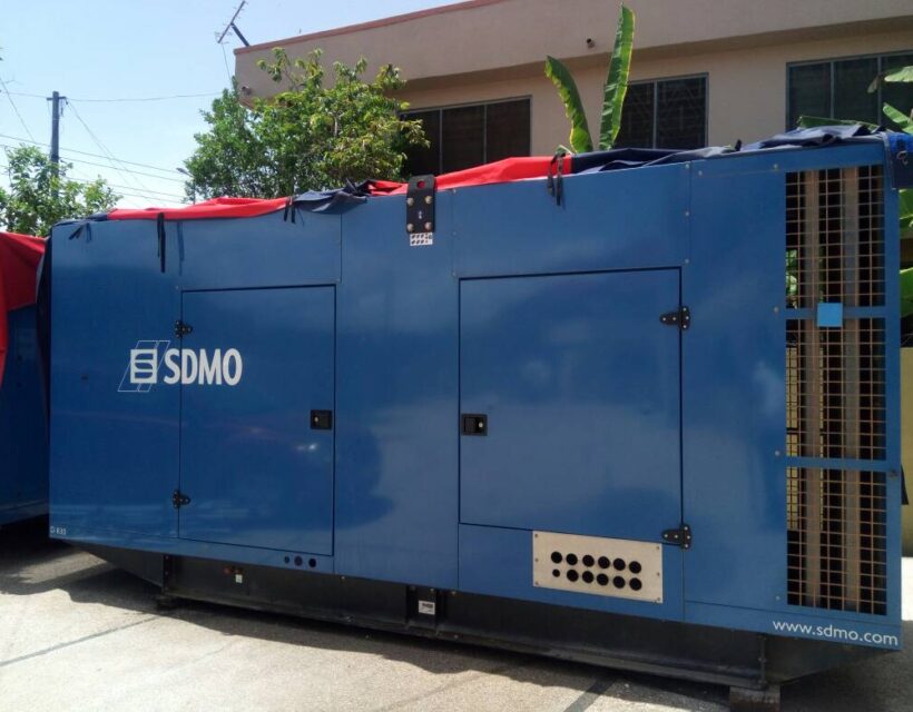 SDMO 830KVA GENERATORS-FRONT VIEW SDMO 830KVA GENERATORS-FRONT VIEW